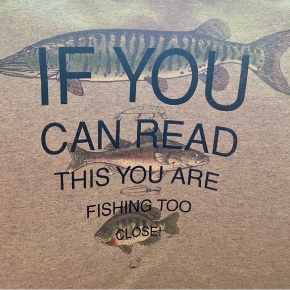 XL Fishing TShirt